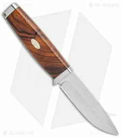 Fallkniven SK2 Embla Fixed Blade Knife Desert Ironwood (4" Satin) -Avokelavavat Sales Store Falkniven SK2 Embla Desert Ironwood Satin FNSK2L BHQ 97151 jr side