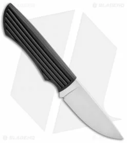 Fallkniven Taiga Hunter 2 Fixed Blade Knife Black Thermorun (2.875" Satin) -Avokelavavat Sales Store Falkniven Taiga Hunter 2 Black Thermorun Satin FNTH2Z BHQ 117181 jr spine