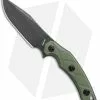Fox Knives Defcon 5 Lycosa Fixed Blade Knife OD Green G-10 (4.25" Black SW) -Avokelavavat Sales Store Fox Knives Defcon 5 Lycosa Fixed Blade OD Green G 10 Smokewash BHQ 115448 jr