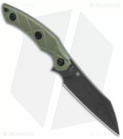 Fox Knives Defcon 5 Lycosa Sheepsfoot Fixed Blade Knife OD Green (4.25" Blk SW) 7 Fox Knives Defcon 5 Lycosa Sheepsfoot Fixed Blade Knife OD Green (4.25" Blk SW) -Avokelavavat Sales Store Fox Knives Defcon 5 Lycosa Sheepsfoot Fixed Blade OD Green G 10 Smokewash BHQ 115452 jr spine