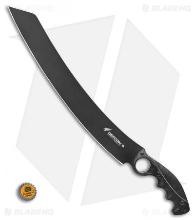 Fox Knives Defcon 5 Tango Machete Fixed Blade Knife (14" Black) D5-K013 6 Fox Knives Defcon 5 Tango Machete Fixed Blade Knife (14" Black) D5-K013 - Image 4