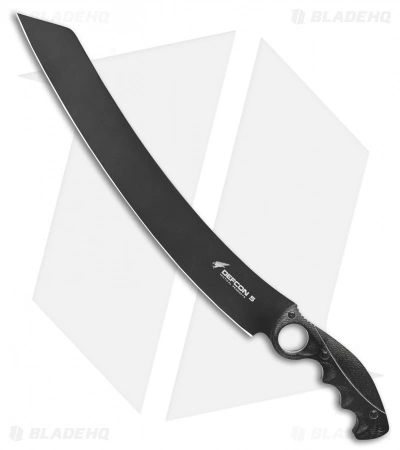 Fox Knives Defcon 5 Tango Machete Fixed Blade Knife (14" Black) D5-K013 3 Fox Knives Defcon 5 Tango Machete Fixed Blade Knife (14" Black) D5-K013