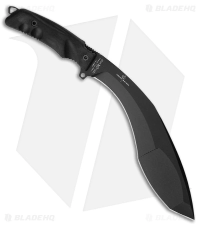 Fox Knives Extreme Tactical Trakker Kukri Fixed Blade Knife (9.5" Black) 3 Fox Knives Extreme Tactical Trakker Kukri Fixed Blade Knife (9.5" Black)