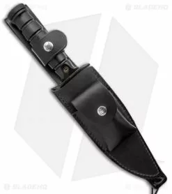 Fox Knives Military Explorer Fixed Blade Knife Black ABS (7.5" Black) -Avokelavavat Sales Store Fox Knives Military Explorer Fixed Blade Black ABS Black FOX697 BHQ 47661 jr sheath