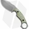 Fox Knives Monkey Thumper Fixed Blade Knife OD Green Micarta (3.5" Stonewash) 2 Fox Knives Monkey Thumper Fixed Blade Knife OD Green Micarta (3.5" Stonewash) -Avokelavavat Sales Store Fox Knives Monkey Thumper Fixed Blade OD Green Micarta SW BHQ 120826 jr 2