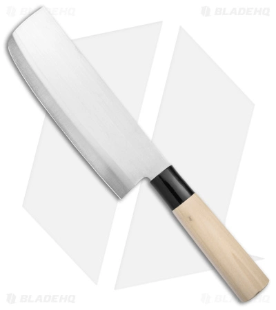 Due Cigni Fox Knives Nakiri Fixed Blade Knife Maple (6.75" Satin) 3 Due Cigni Fox Knives Nakiri Fixed Blade Knife Maple (6.75" Satin)