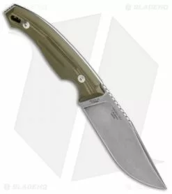Fox Knives Octopus Vulgaris Fixed Blade Knife OD Green G-10 (4.3" SW) FX-510 OD -Avokelavavat Sales Store Fox Knives Octopus Vulgaris OD Green G 10 SW 02FX691 BHQ 88387 jr spine