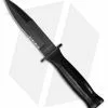 Fox Knives Original Combat Dagger Fixed Blade Knife Black Leather (5" Black) -Avokelavavat Sales Store Fox Knives Original Combat Dagger Black Leather Black BHQ 47598 jr