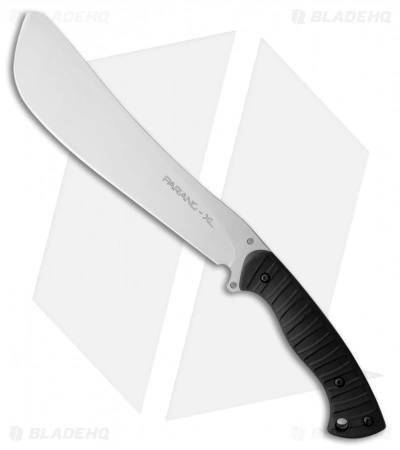 Fox Knives Parang XL Fixed Blade Knife Black ABS (10.25" Satin) 3 Fox Knives Parang XL Fixed Blade Knife Black ABS (10.25" Satin)