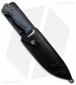 Fox Knives Perser FX-140XL MB Fixed Blade Knife Black Micarta (7.375" Satin) -Avokelavavat Sales Store Fox Knives Perser FX 140XL MB Fixed Blade Black Micarta Satin BHQ 121757 jr sheath