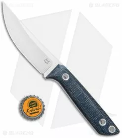 Fox Knives Perser FX-143 MB Fixed Blade Knife Black Micarta (3.9" Satin) -Avokelavavat Sales Store Fox Knives Perser FX 143 MB Fixed Blade Black Micarta Satin BHQ 121756 jr bottlecap