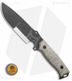 Fox Knives Sherpa Fixed Blade Knife Green Micarta (5.50" Two-Tone) FX-610 -Avokelavavat Sales Store Fox Knives Sherpa Fixed Blade FX 6100 2FX175 BHQ 114160 LS Bottlecap