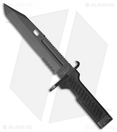 Fox Knives Spartan Defender Fixed Blade Knife Black (7.75" Black) 3 Fox Knives Spartan Defender Fixed Blade Knife Black (7.75" Black)