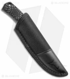 Fox Knives Vox Core Skinner Fixed Blade Knife Black (4" Satin) 02FX733 -Avokelavavat Sales Store Fox Knives Vox Core Skinner Black Satin 02FX733 BHQ 105757 jr sheath