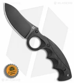 Fox Knives Russ Kommer Alaska Hunter Fixed Blade Knife Black G-10 (3.6" Black) 9 Fox Knives Russ Kommer Alaska Hunter Fixed Blade Knife Black G-10 (3.6" Black) -Avokelavavat Sales Store Fox Russ Kommer Alaska Fixed Blade FX 620 B BHQ 114128 LS Bottlecap