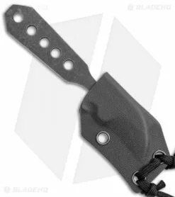 Fred Perrin Le Fruit Fixed Blade Knife (1.5" Black Stonewash) -Avokelavavat Sales Store Fred Perrin Le Fruit Black SW FRD1904 BHQ 112011 jr sheath