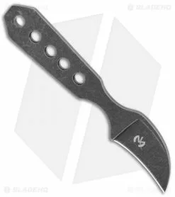 Fred Perrin Le Fruit Fixed Blade Knife (1.5" Black Stonewash) -Avokelavavat Sales Store Fred Perrin Le Fruit Black SW FRD1904 BHQ 112011 jr spine