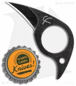 Fred Perrin Mini-Pic Fixed Blade Neck Knife Black (1.12" Black) -Avokelavavat Sales Store Fred Perrin Mini Pic Neck Knife Black FRD1803 BHQ 86742 jr bottlecap