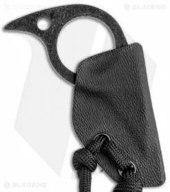 Fred Perrin Mini-Pic Fixed Blade Neck Knife Black (1.12" Black) -Avokelavavat Sales Store Fred Perrin Mini Pic Neck Knife Black FRD1803 BHQ 86742 jr sheath
