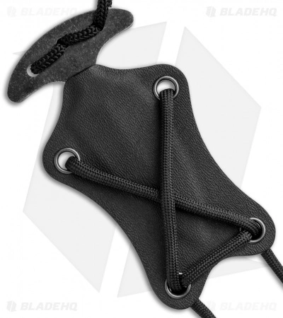 Fred Perrin Push-Dagger Medium Fixed Blade Black (2.5" Black Stonewash) 5 Fred Perrin Push-Dagger Medium Fixed Blade Black (2.5" Black Stonewash) - Image 3