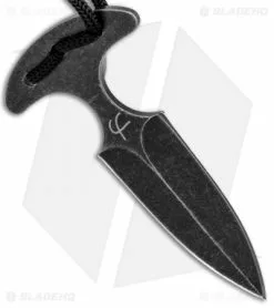 Fred Perrin Push-Dagger Medium Fixed Blade Black (2.5" Black Stonewash) 7 Fred Perrin Push-Dagger Medium Fixed Blade Black (2.5" Black Stonewash) -Avokelavavat Sales Store Fred Perrin Push Dagger Medium Black Black SW FRD1802 BHQ 86741 jr spine