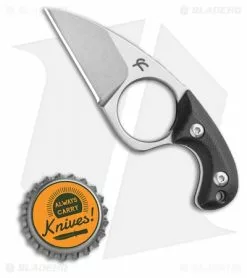 Fred Perrin Shorty Neck Knife Black G-10 (2.25" Stonewash) -Avokelavavat Sales Store Fred Perrin Shorty Neck Knife FRD2001S BHQ 117182 LS Bottlecap 2