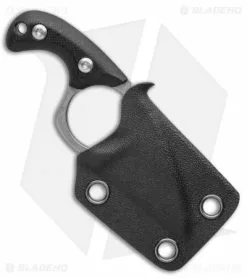 Fred Perrin Shorty Neck Knife Black G-10 (2.25" Stonewash) -Avokelavavat Sales Store Fred Perrin Shorty Neck Knife FRD2001S BHQ 117182 LS Sheath