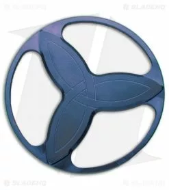 Eric Garza Custom Knives Triquetra Spinner Top - Blue Titanium 5 Eric Garza Custom Knives Triquetra Spinner Top - Blue Titanium -Avokelavavat Sales Store Garza Triquetra Top Blue BHQ 49257 jr