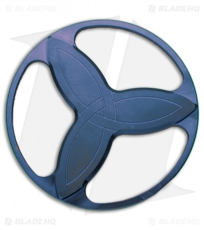 Eric Garza Custom Knives Triquetra Spinner Top - Blue Titanium 4 Eric Garza Custom Knives Triquetra Spinner Top - Blue Titanium - Image 2