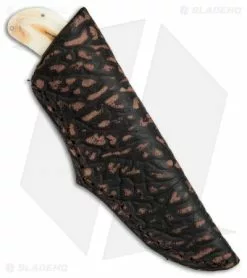 George Muller Knives George Muller Small Fixed Blade Knife Warthog Ivory (3.375" Mirror) -Avokelavavat Sales Store George Muller small Warthog Ivory mirror BHQ 68603 er spine