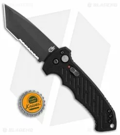 Gerber Auto 06 Tanto Automatic Knife Black G10 (3.6" S30V Black Serr) -Avokelavavat Sales Store Gerber Auto 06 tanto black G10 black serr 0380 BHQ 5001 jr bottlecap