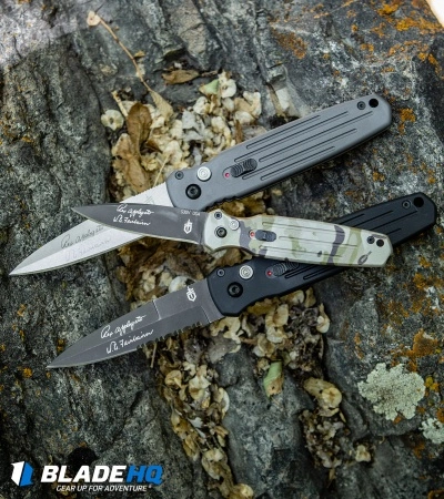 Gerber Auto Covert Automatic Knife (3.8" S30V Black Serr) 30-000137 7 Gerber Auto Covert Automatic Knife (3.8" S30V Black Serr) 30-000137 - Image 5