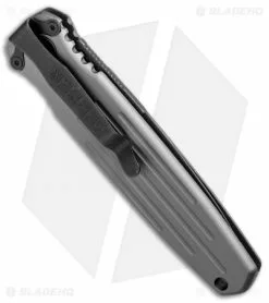 Gerber Auto Covert Automatic Knife Tactical Gray (3.8" S30V Black) 30-001306 -Avokelavavat Sales Store Gerber Auto Covert Tactical Gray Black 30 001306 BHQ 67392 jr side