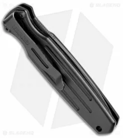 Gerber Auto Mini Covert Automatic Knife Black (2.8" Black) 30-001394 -Avokelavavat Sales Store Gerber Auto Mini Covert Black Black 30 001394 BHQ 67402 jr side