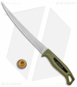 Gerber Ceviche Fillet Fixed Blade Knife Green Polymer (9" Stonewash) 9 Gerber Ceviche Fillet Fixed Blade Knife Green Polymer (9" Stonewash) -Avokelavavat Sales Store Gerber Ceviche Fillet Fixed Blade 9in Green SW BHQ 145774 jr bottlecap