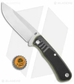 Gerber Downwind Drop Point Fixed Blade Flat Sage Green (4.3" Satin) 30-001818 -Avokelavavat Sales Store Gerber Downwind DP Fixed Flat Sage Green Satin BHQ 120850 jr bottlecap