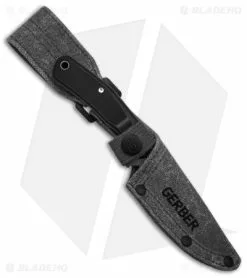 Gerber Downwind Caper Fixed Blade Knife Black (3.25" Satin) 8 Gerber Downwind Caper Fixed Blade Knife Black (3.25" Satin) -Avokelavavat Sales Store Gerber Downwind FB DP PE Black Gray BHQ 146350 td sheath