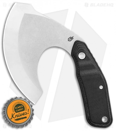 Gerber Downwind Ulu Fixed Blade Black G-10 (3.5" Satin) 30-001822 6 Gerber Downwind Ulu Fixed Blade Black G-10 (3.5" Satin) 30-001822 - Image 4