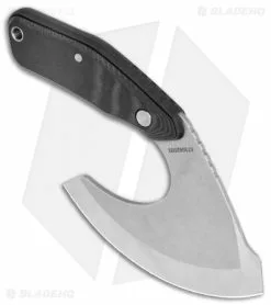 Gerber Downwind Ulu Fixed Blade Black G-10 (3.5" Satin) 30-001822 7 Gerber Downwind Ulu Fixed Blade Black G-10 (3.5" Satin) 30-001822 -Avokelavavat Sales Store Gerber Downwind Ulu Black G 10 SS BHQ 120851 jr spine
