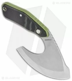 Gerber Downwind Ulu Fixed Blade Knife Flat Sage Green G-10 (3.5" SS) 30-001824 -Avokelavavat Sales Store Gerber Downwind Ulu Flat Sage Green G 10 SS BHQ 120852 jr spine