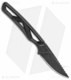 Gerber EXO-MOD Caper Fixed Blade Knife Black (Stonewash) 30-001801 7 Gerber EXO-MOD Caper Fixed Blade Knife Black (Stonewash) 30-001801 -Avokelavavat Sales Store Gerber EXO MOD Caper Black Black SW 30 001801 BHQ 105516 jr spine