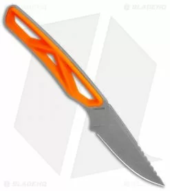 Gerber EXO-MOD Caper Fixed Blade Knife Orange (Stonewash) 30-001798 -Avokelavavat Sales Store Gerber EXO MOD Caper Orange SW 30 001798 BHQ 105518 jr spine