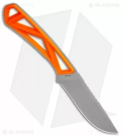 Gerber EXO-MOD Drop Point Fixed Blade Knife Orange (Stonewash) 30-001796 -Avokelavavat Sales Store Gerber EXO MOD DP Orange SW 30 001796 BHQ 105520 jr spine