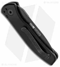 Gerber Empower Automatic Knife Black Armor Grip (3.25" Black) 30-001321 -Avokelavavat Sales Store Gerber Empower Auto Black Armor Grip Black 30 001321 BHQ 81302 jr side