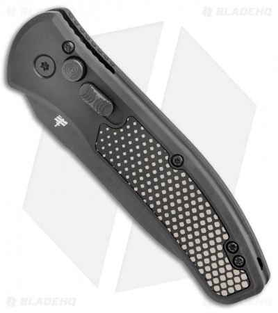 Gerber Empower Automatic Knife Black Armor Grip Serrated (3.25" Black) 30-001636 4 Gerber Empower Automatic Knife Black Armor Grip Serrated (3.25" Black) 30-001636 - Image 2