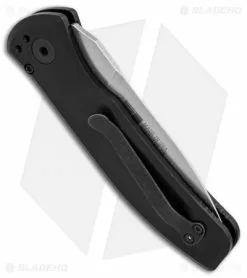 Gerber Empower Automatic Knife Black/White Armor Grip (3.25" SW) 30-001323N -Avokelavavat Sales Store Gerber Empower Black White Armor Grip SW BHQ 81303 er side
