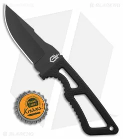 Gerber Ghostrike Fixed Blade Knife Black (3.25" Black) 30-001005 -Avokelavavat Sales Store Gerber Ghostrike Fixed Blade Black Black BHQ 23922 jr bottlecap