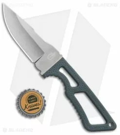 Gerber Ghostrike Fixed Blade Knife Gray Rubber (3.25" Stonewash BDZ-1) -Avokelavavat Sales Store Gerber Ghostrike Fixed Gray Rubber SW 30 001424 BHQ 90689 jr bottlecap