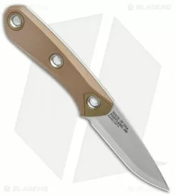 Gerber Principle Fixed Blade Knife Brown Rubber (3" Stonewash 420HC) 30-001657 -Avokelavavat Sales Store Gerber Principle Brown Rubber SW 30 001657 BHQ 105505 jr spine