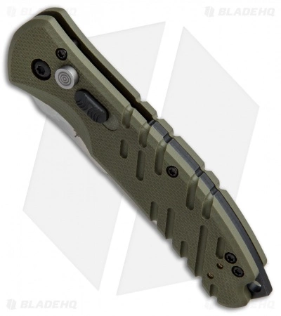 Gerber Propel Downrange Automatic Knife OD Green (3.5" Stonewash) 4 Gerber Propel Downrange Automatic Knife OD Green (3.5" Stonewash) - Image 2